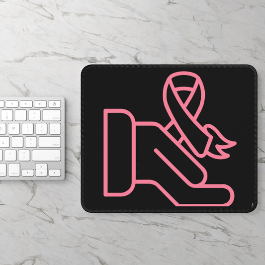 Gaming Mouse Pad: Fight Cancer Black