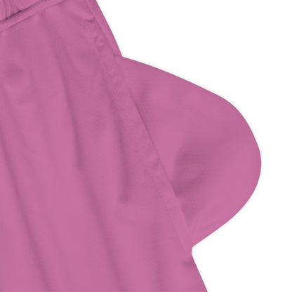 Basketball Rib Shorts: Lost Remember Honor Lite Pink