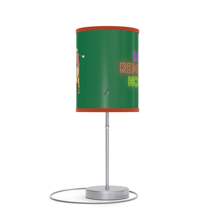 Lamp on a Stand, US|CA plug: Golf Dark Green