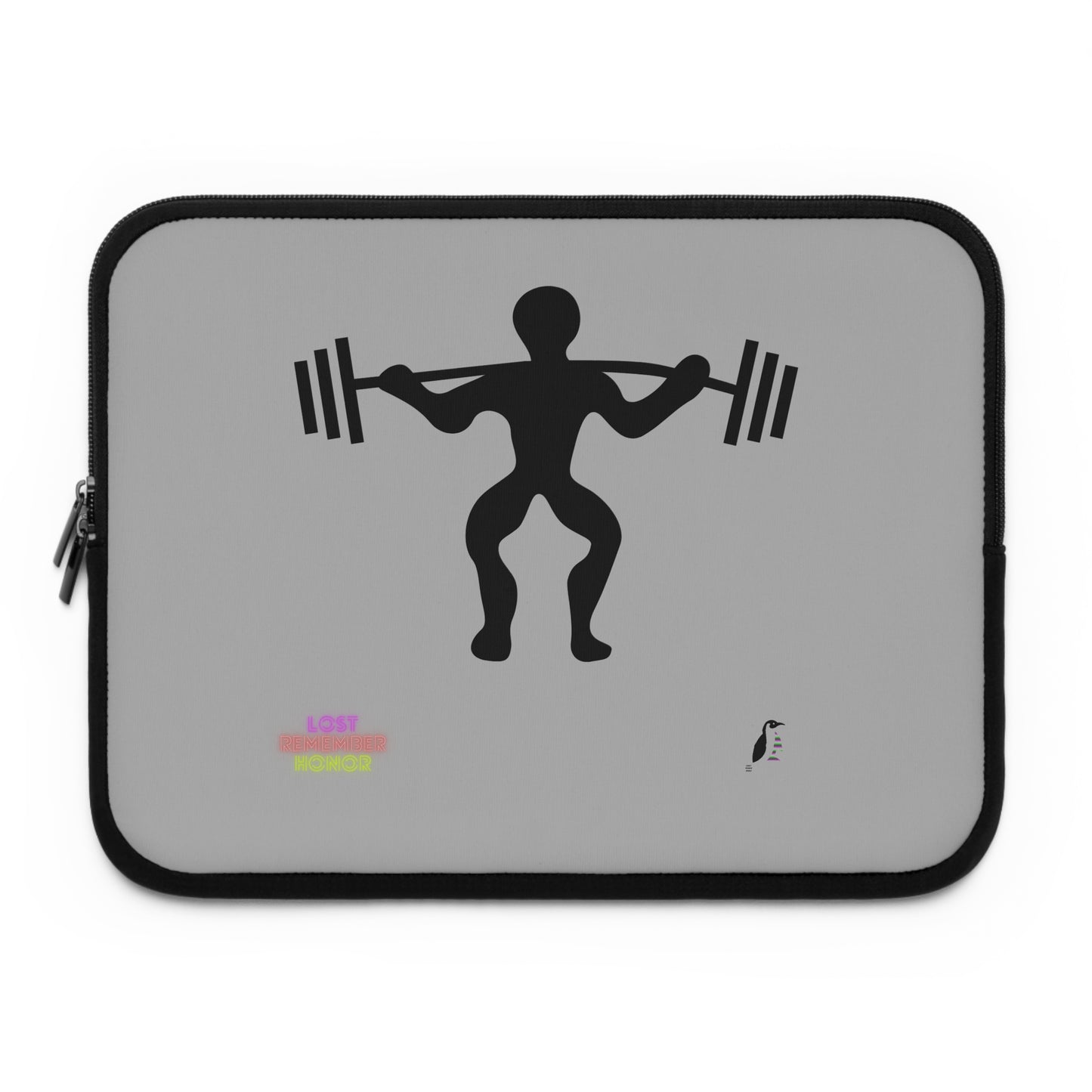 Laptop Sleeve: Weightlifting Lite Grey