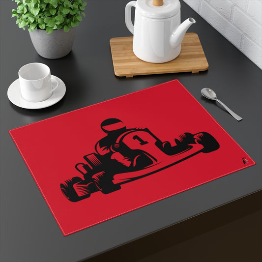 Placemat, 1pc: Racing Dark Red