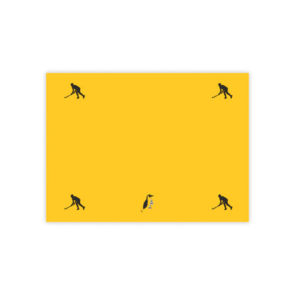 Post-it® Note Pads: Hockey Yellow