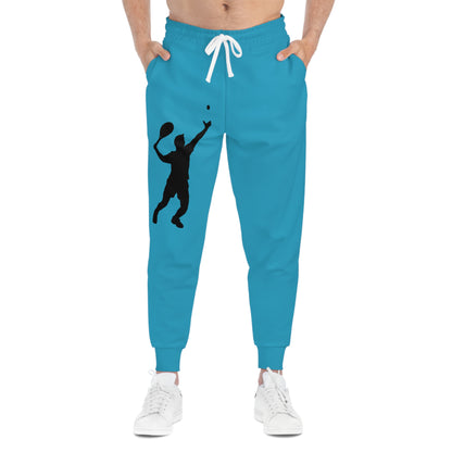 Athletic Joggers: Tennis Turquoise