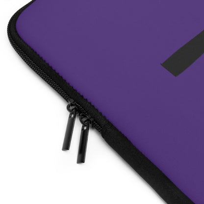 Laptop Sleeve: Fishing Purple