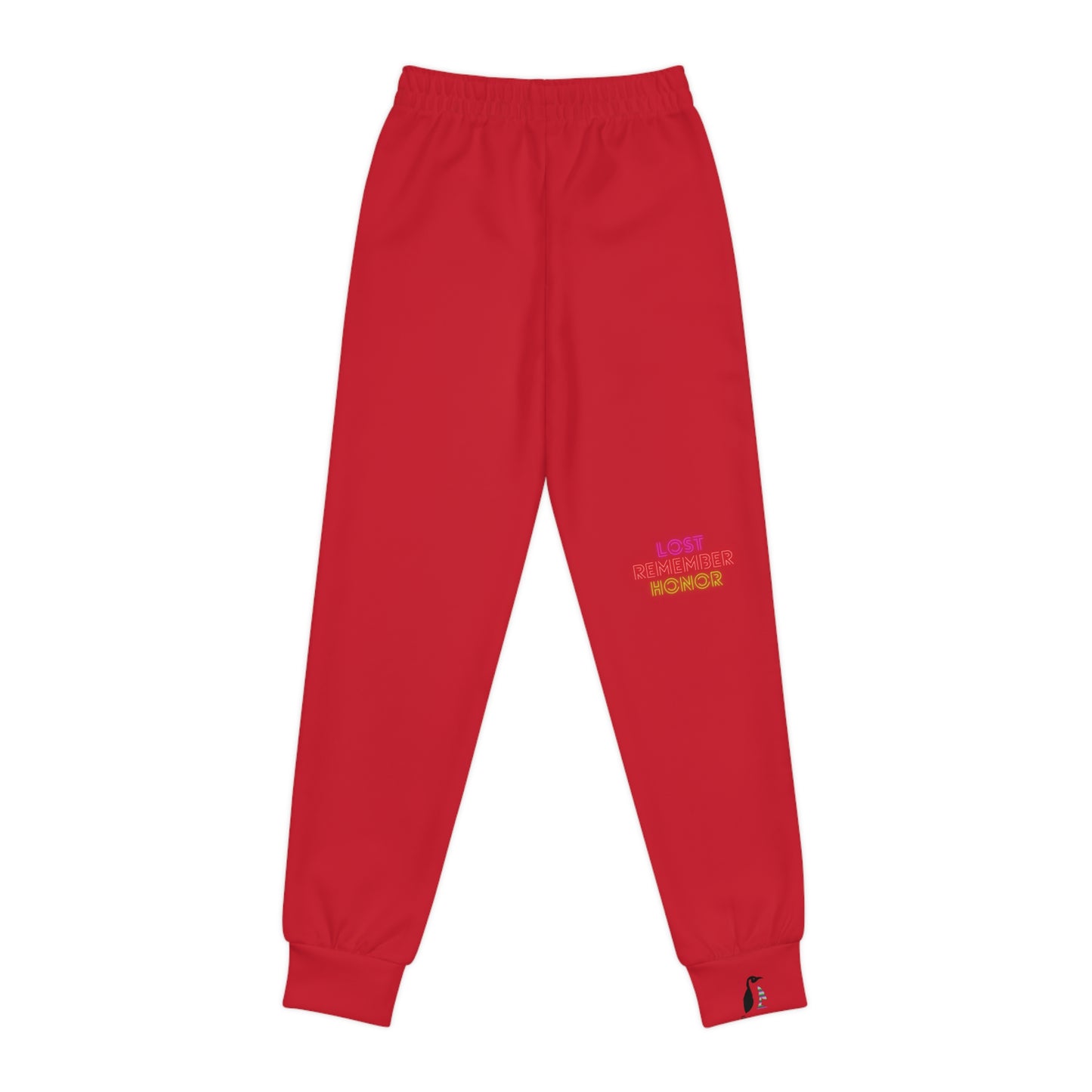 Youth Joggers: Music Dark Red