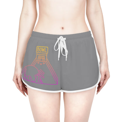 Women's Relaxed Shorts: Bowling Grey