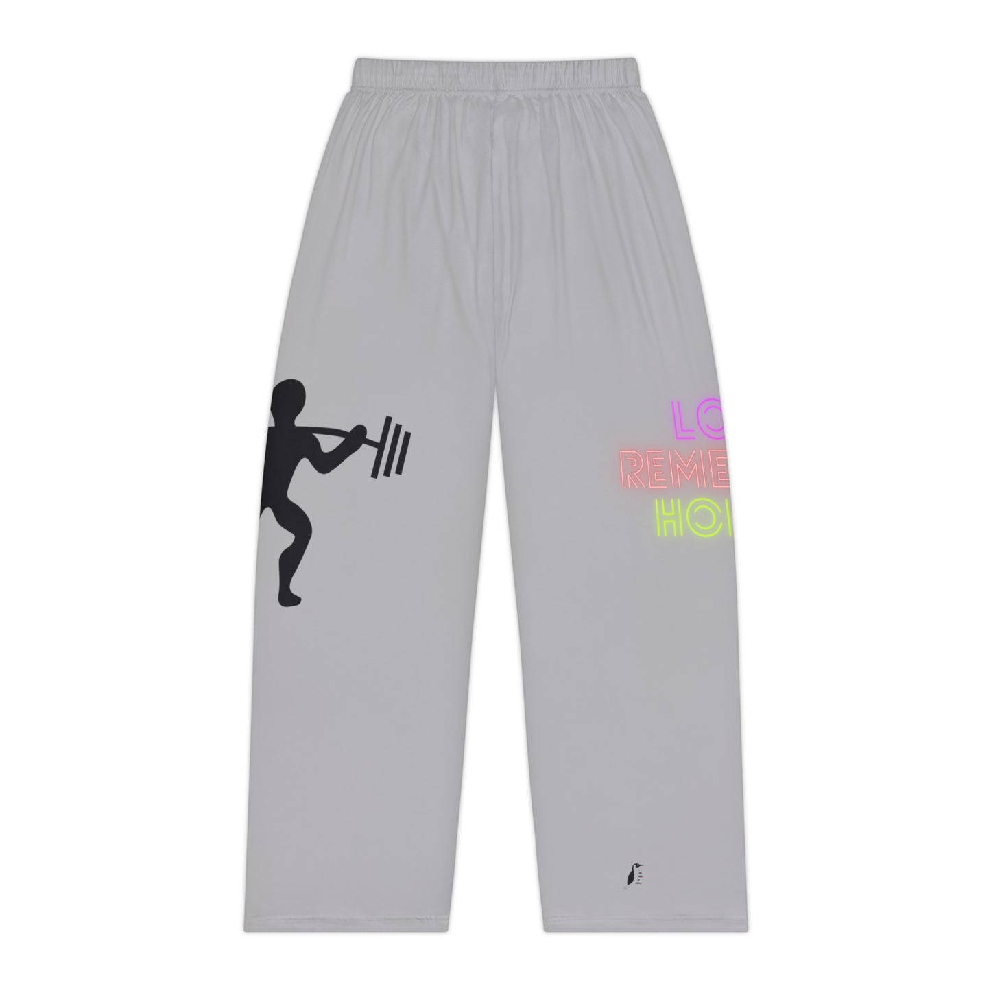 Pambabaeng Pajama Pants: Weightlifting Lite Gray 