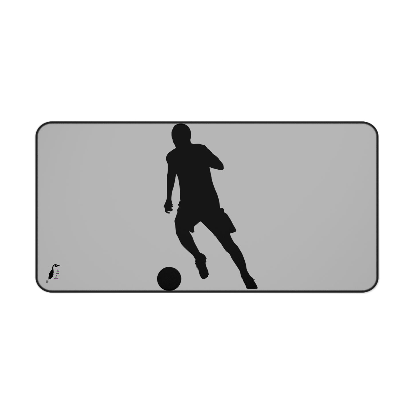 Desk Mat: Soccer Lite Grey