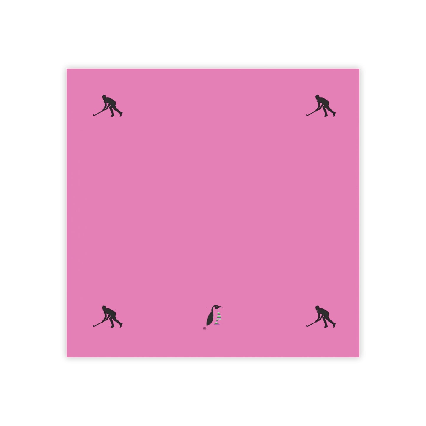 Post-it® Note Pads: Hockey Lite Pink