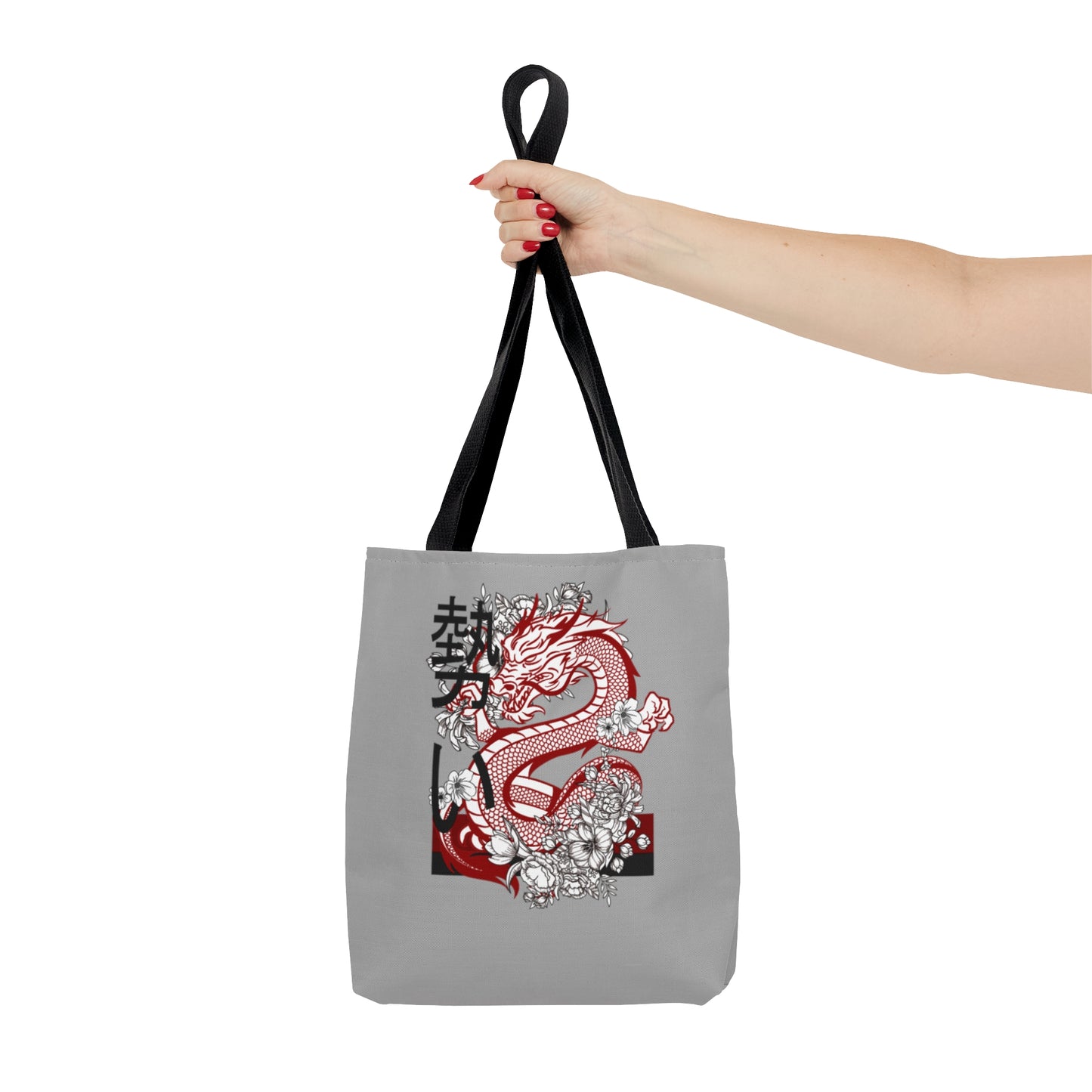 Tote Bag: Dragons Lite Grey