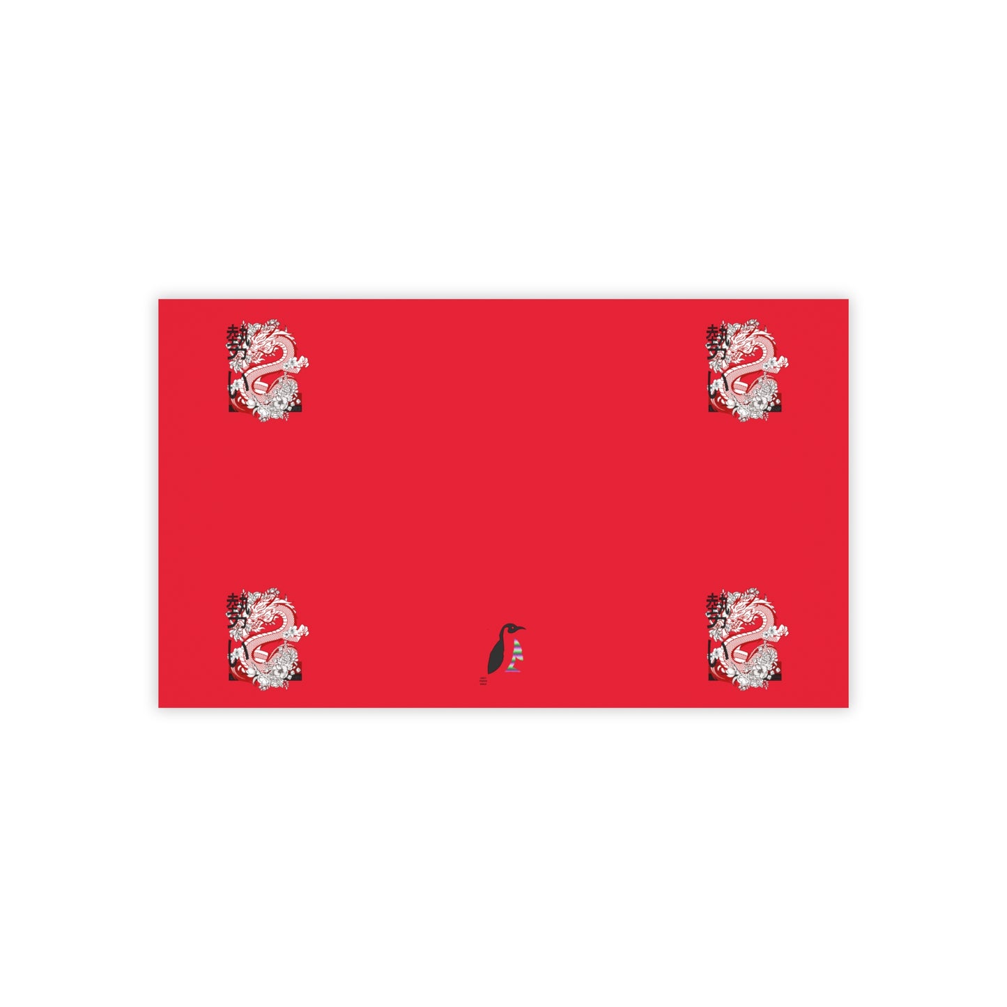 Post-it® Note Pads: Dragons Dark Red