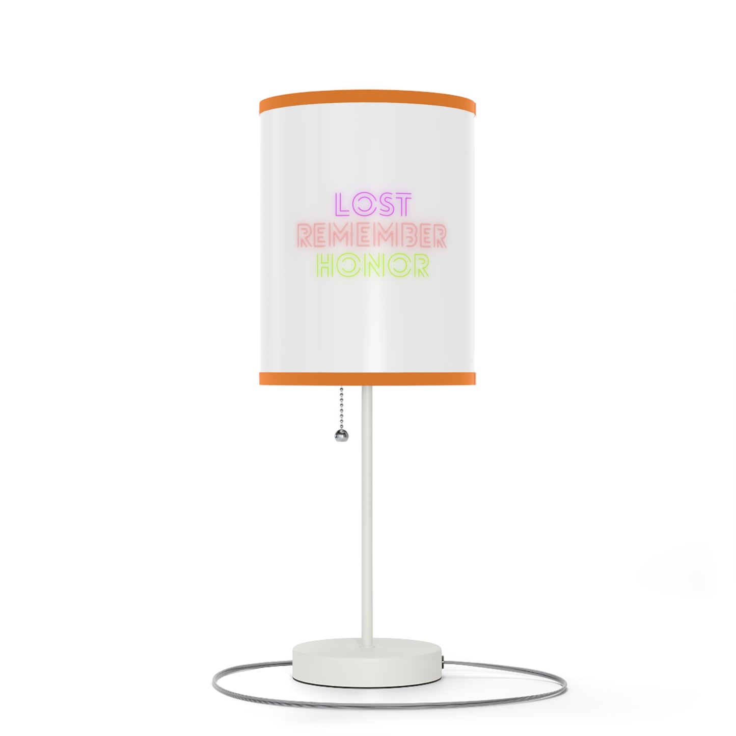 Lamp on a Stand, US|CA plug: Football White