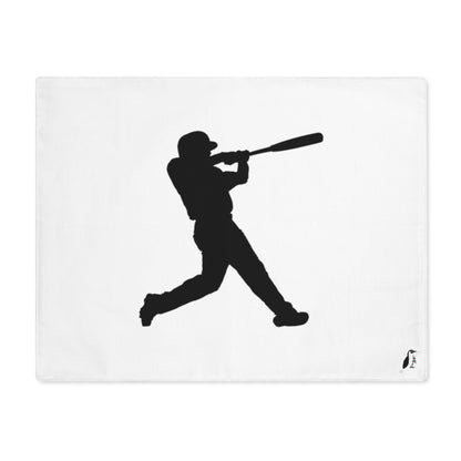 Placemat, 1pc: Baseball White