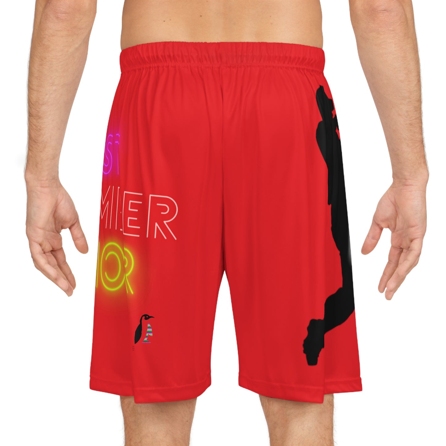 Basketball Shorts: Baseball Red 