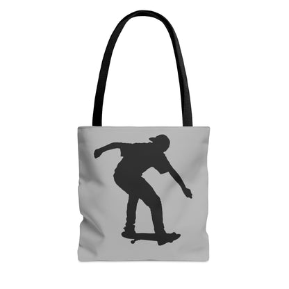 Tote Bag: Skateboarding Lite Grey