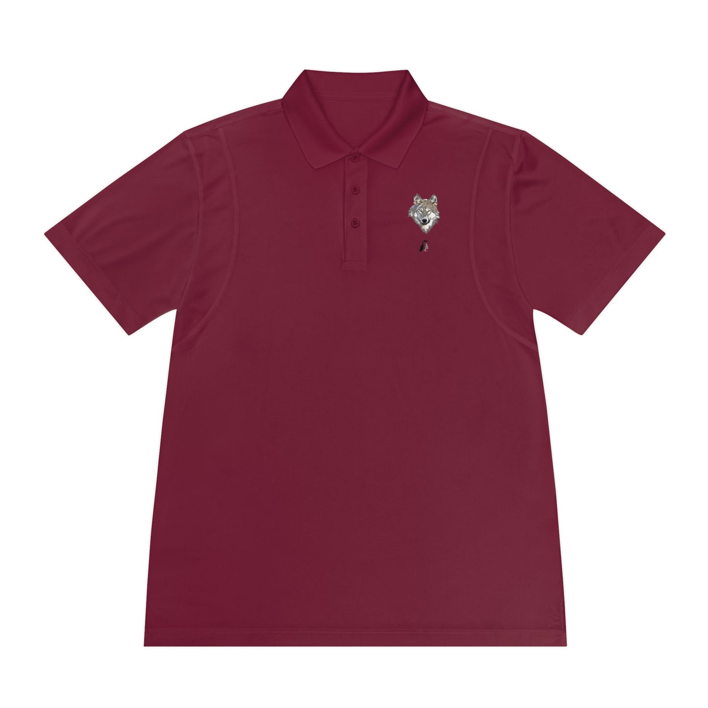 Men's Sport Polo Shirt: Wolves #2