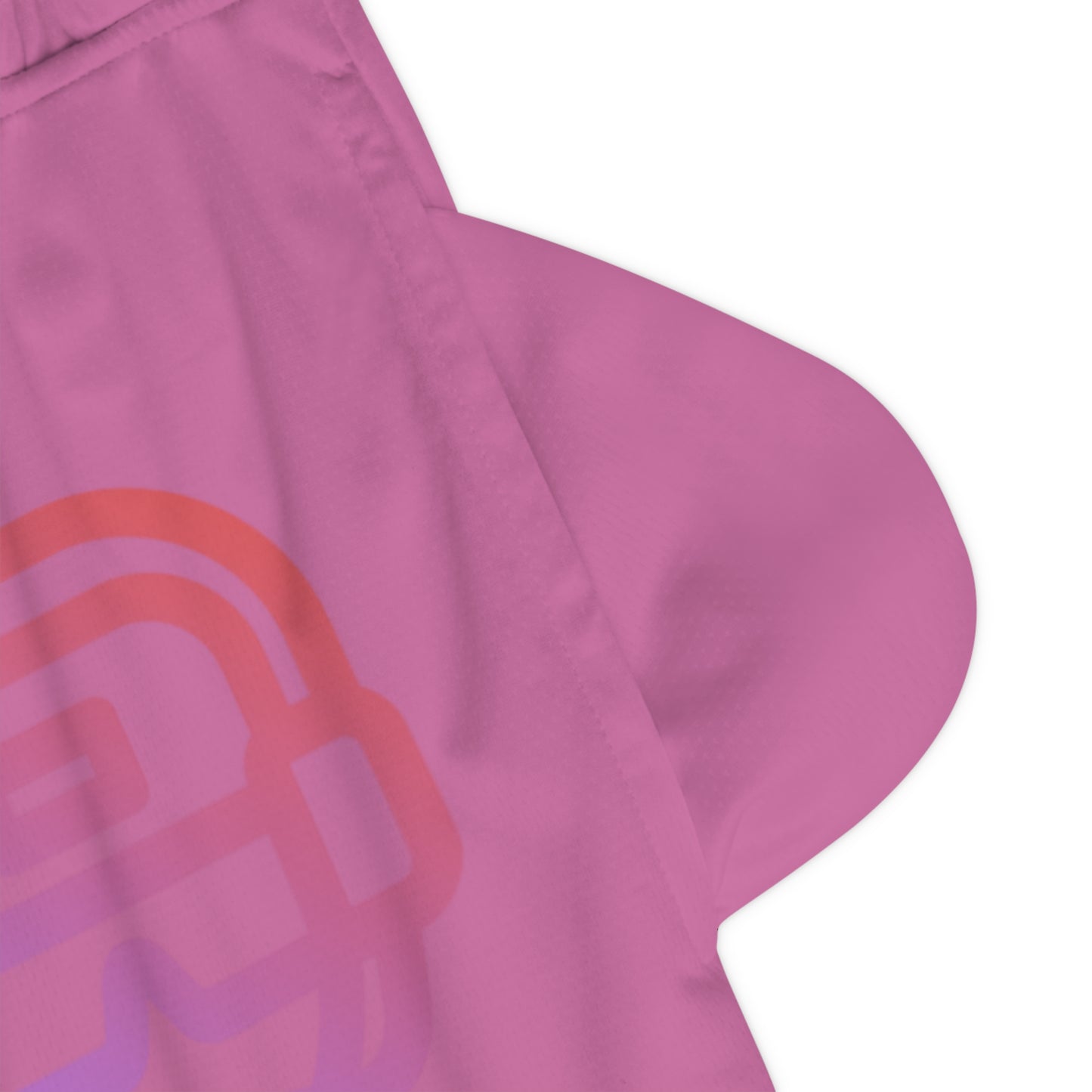 Basketball Rib Shorts: Gaming Lite Pink