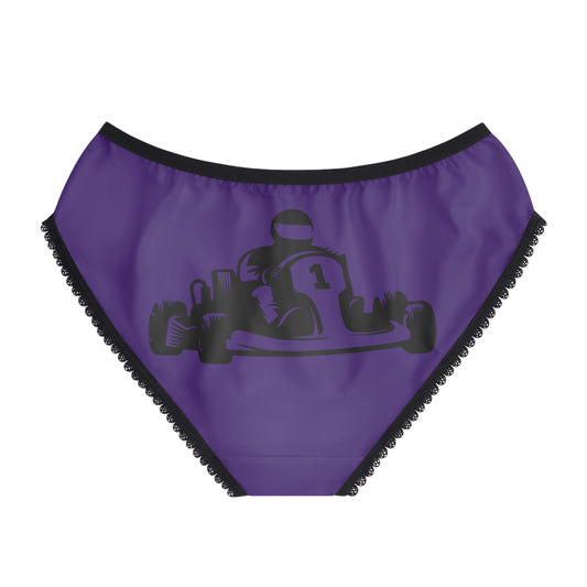 Women's Briefs: Racing Purple