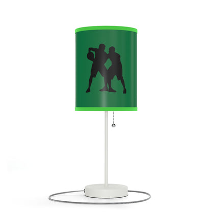 Lamp on a Stand, US|CA plug: Basketball Dark Green