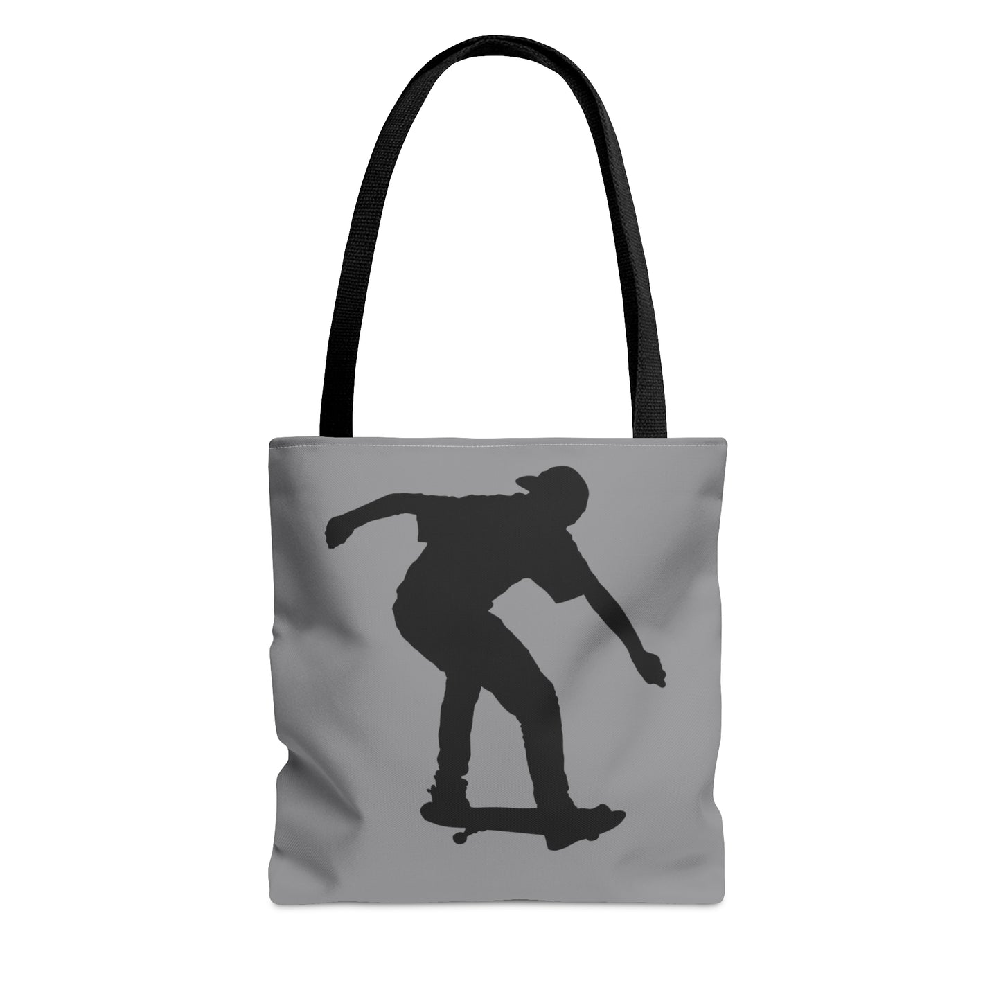 Tote Bag: Skateboarding Grey