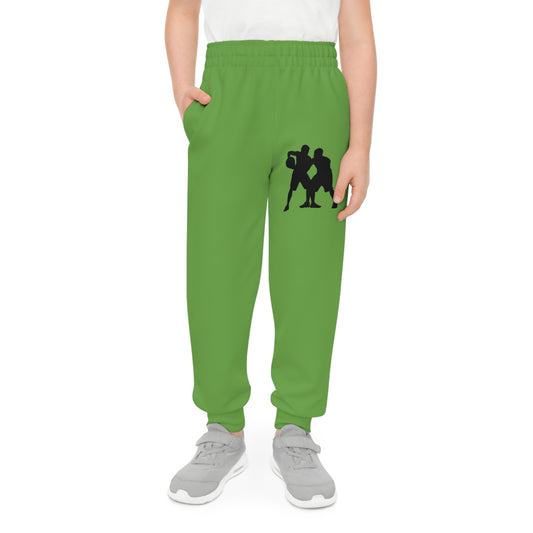 Youth Joggers: Basketball Green