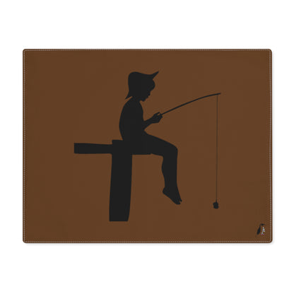 Placemat, 1pc: Fishing Brown