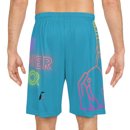 Basketball Shorts: Bowling Turquoise