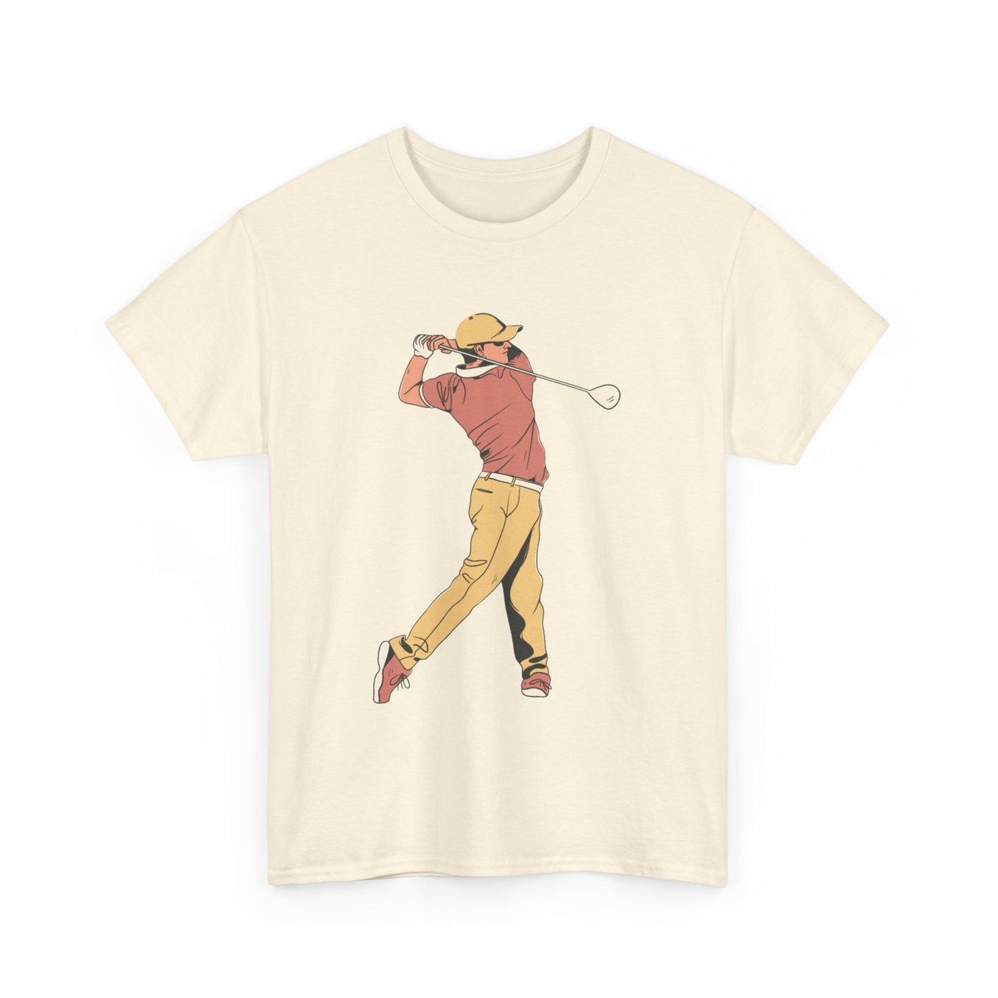 Heavy Cotton Tee: Golf #2