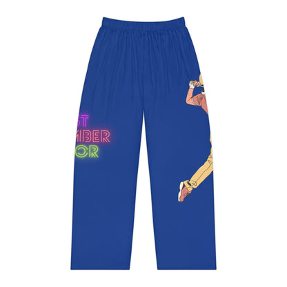 Pambabaeng Pajama Pants: Golf Dark Blue