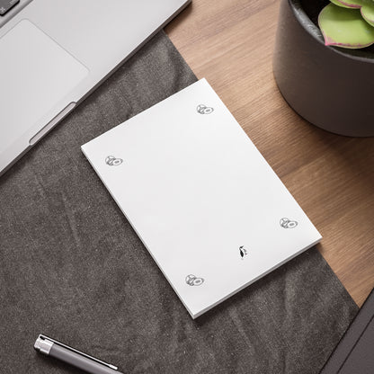 Post-it® Note Pads: Football White