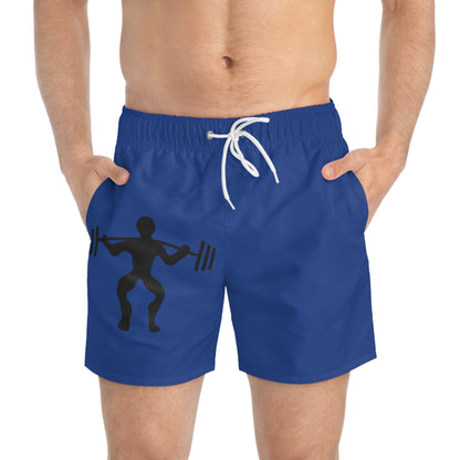 Swim Trunks: Weightlifting Dark Blue