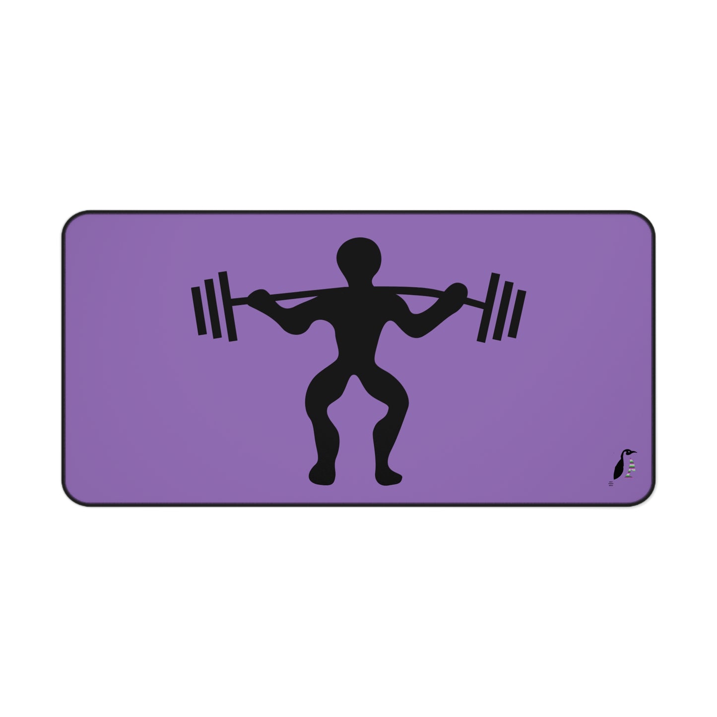 Desk Mat: Weightlifting Lite Purple