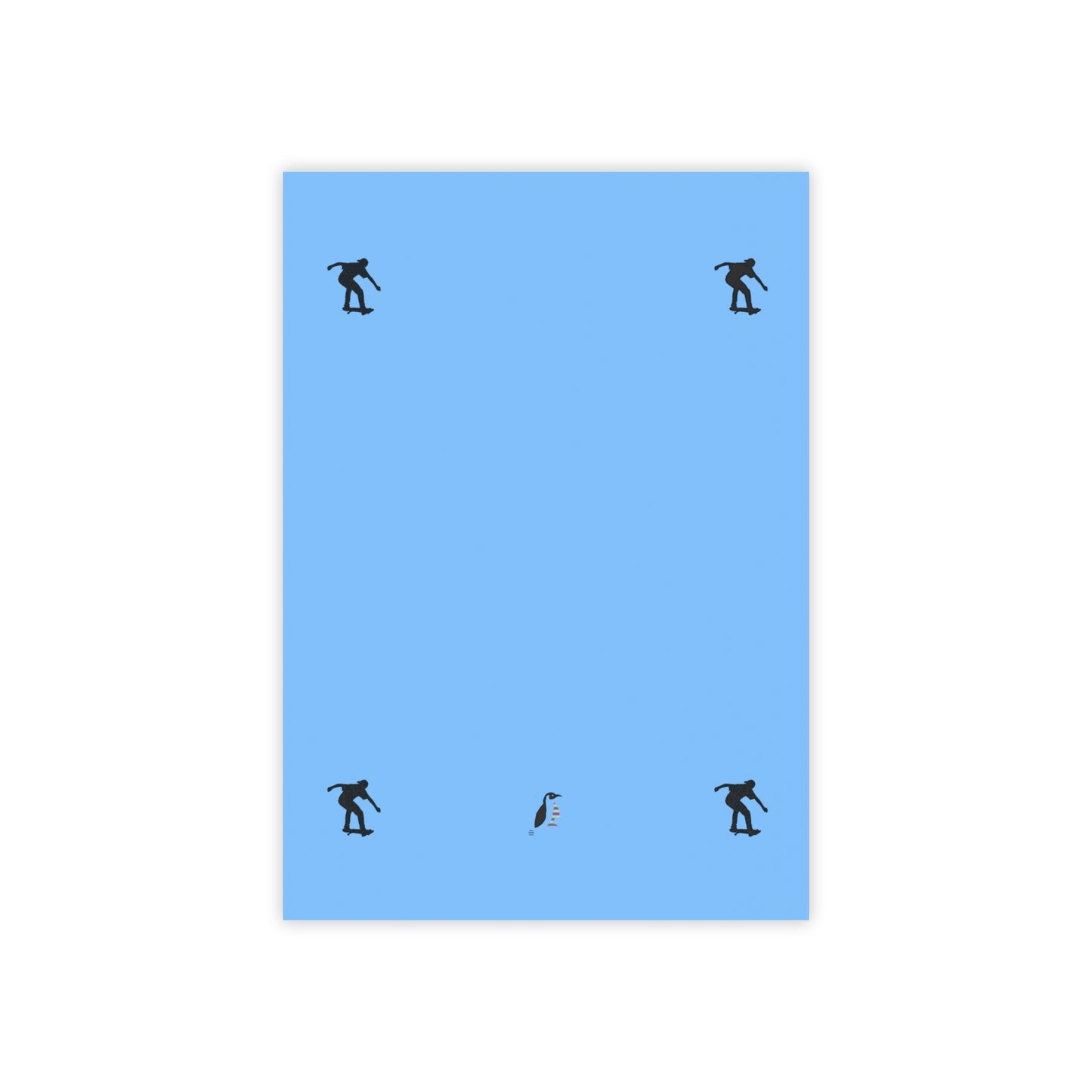 Post-it® Note Pads: Skateboarding Lite Blue