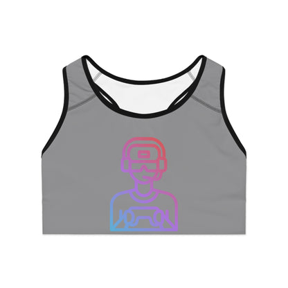 Sports Bra: Gaming Grey