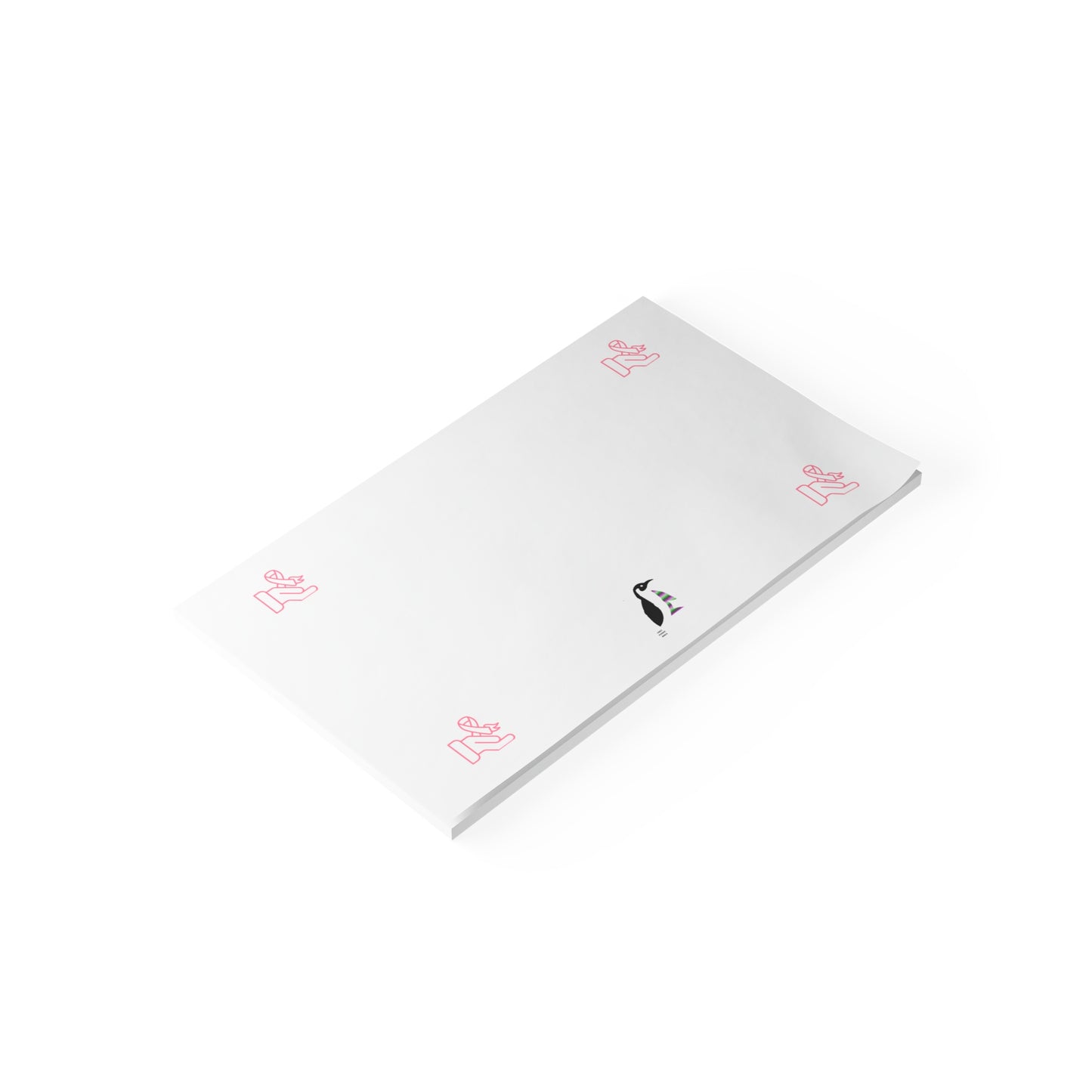 Post-it® Note Pads: Fight Cancer White