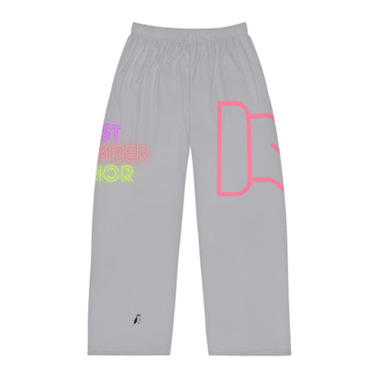 Men's Pajama Pants: Fight Cancer Lite Grey