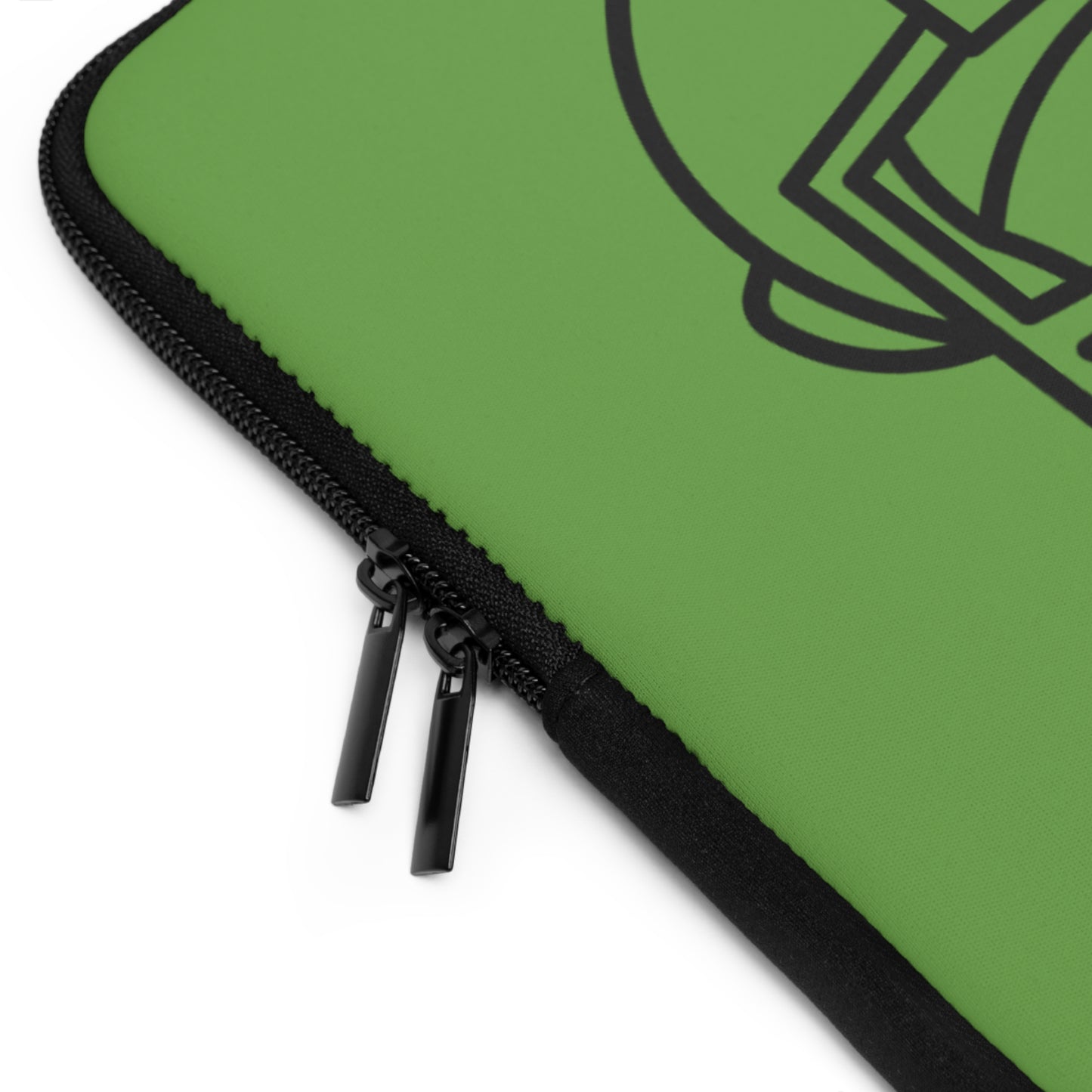 Laptop Sleeve: Football Green