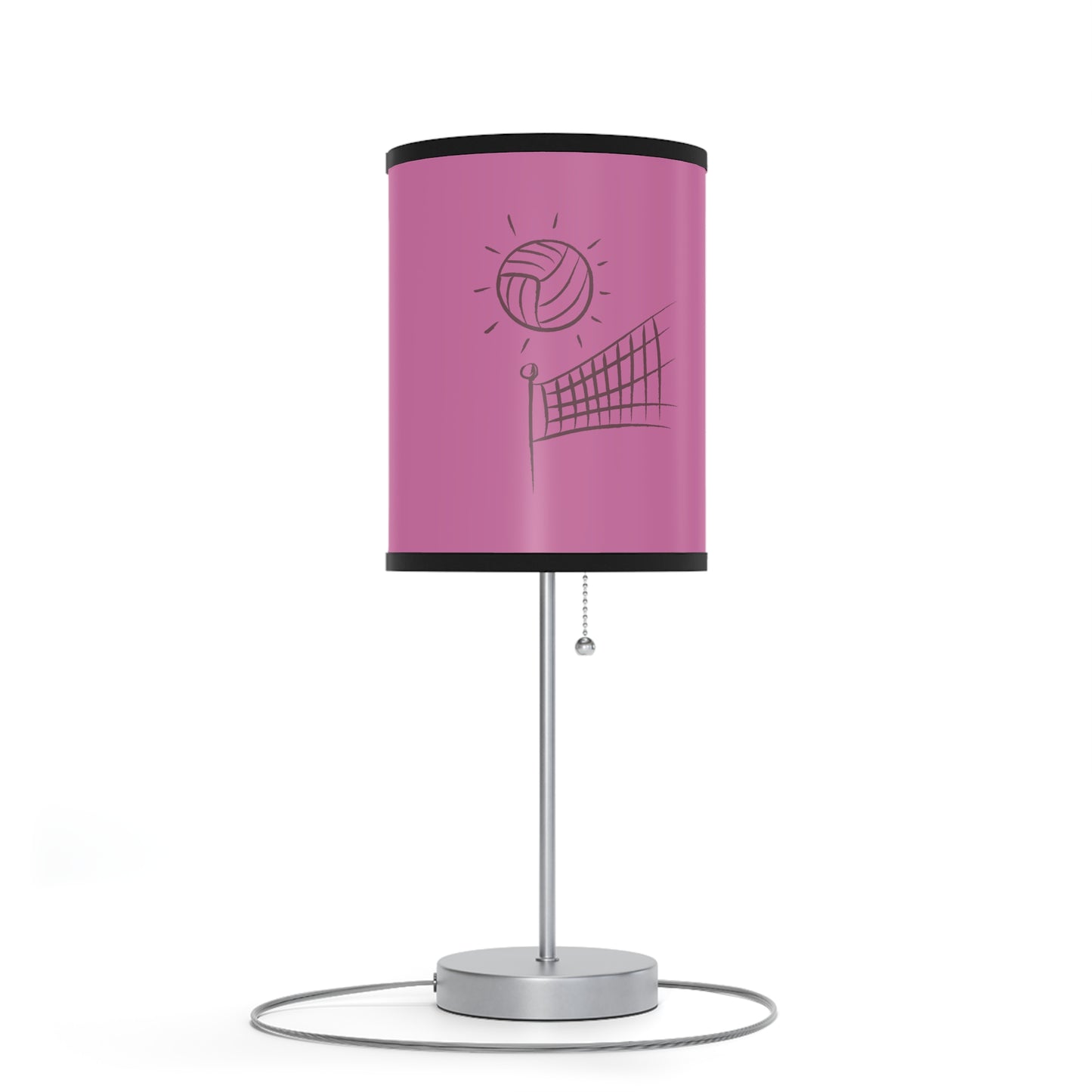 Lamp on a Stand, US|CA plug: Volleyball Lite Pink