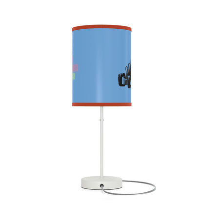 Lamp on a Stand, US|CA plug: Racing Lite Blue