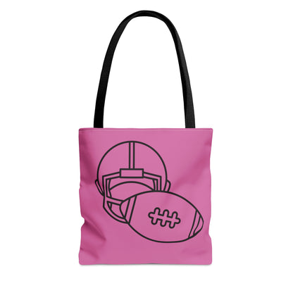 Tote Bag: Football Lite Pink