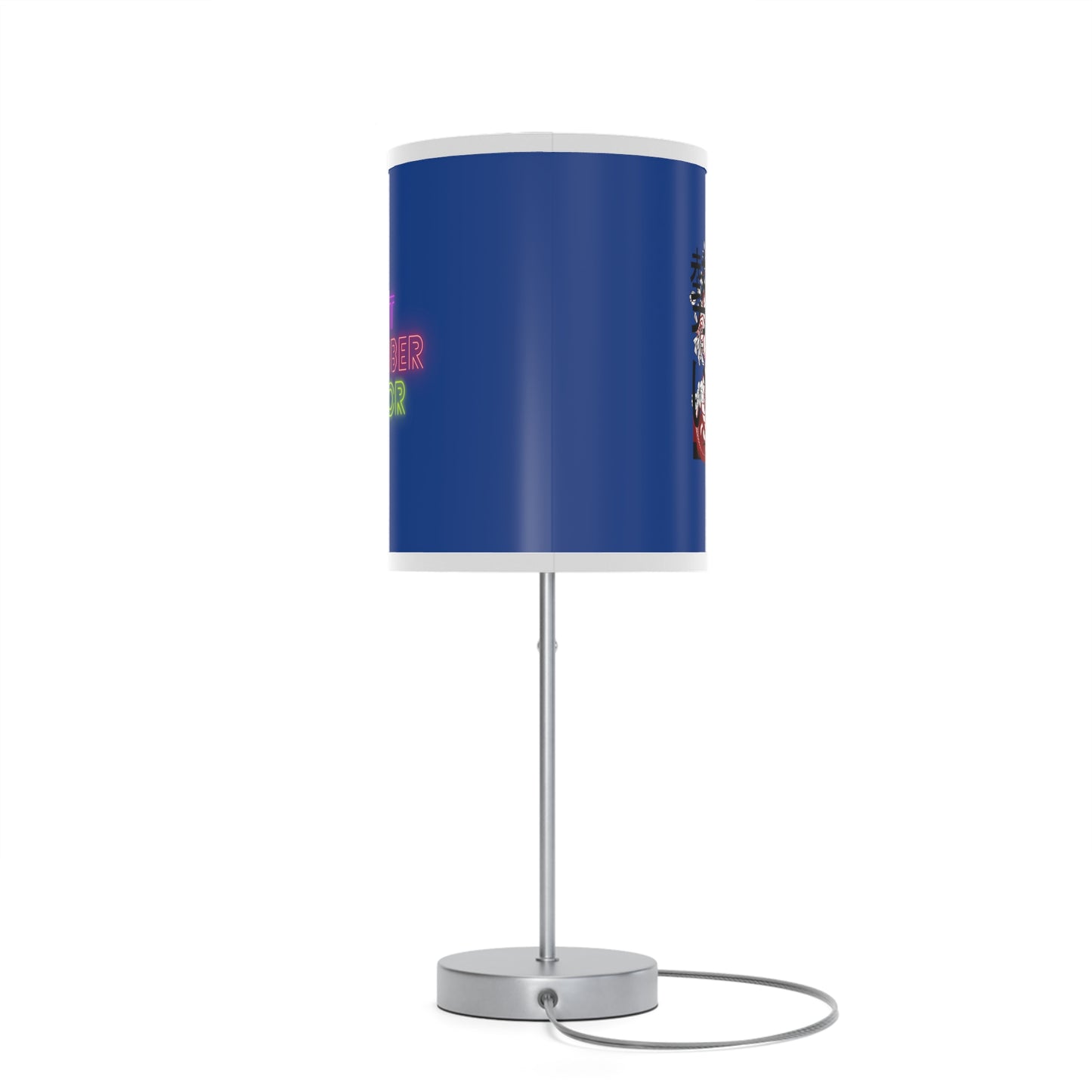 Lamp on a Stand, US|CA plug: Dragons Dark Blue