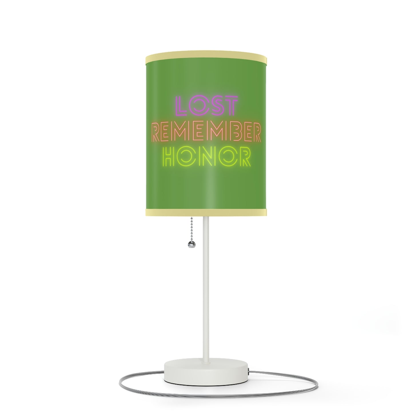 Lamp on a Stand, US|CA plug: Wolves Green