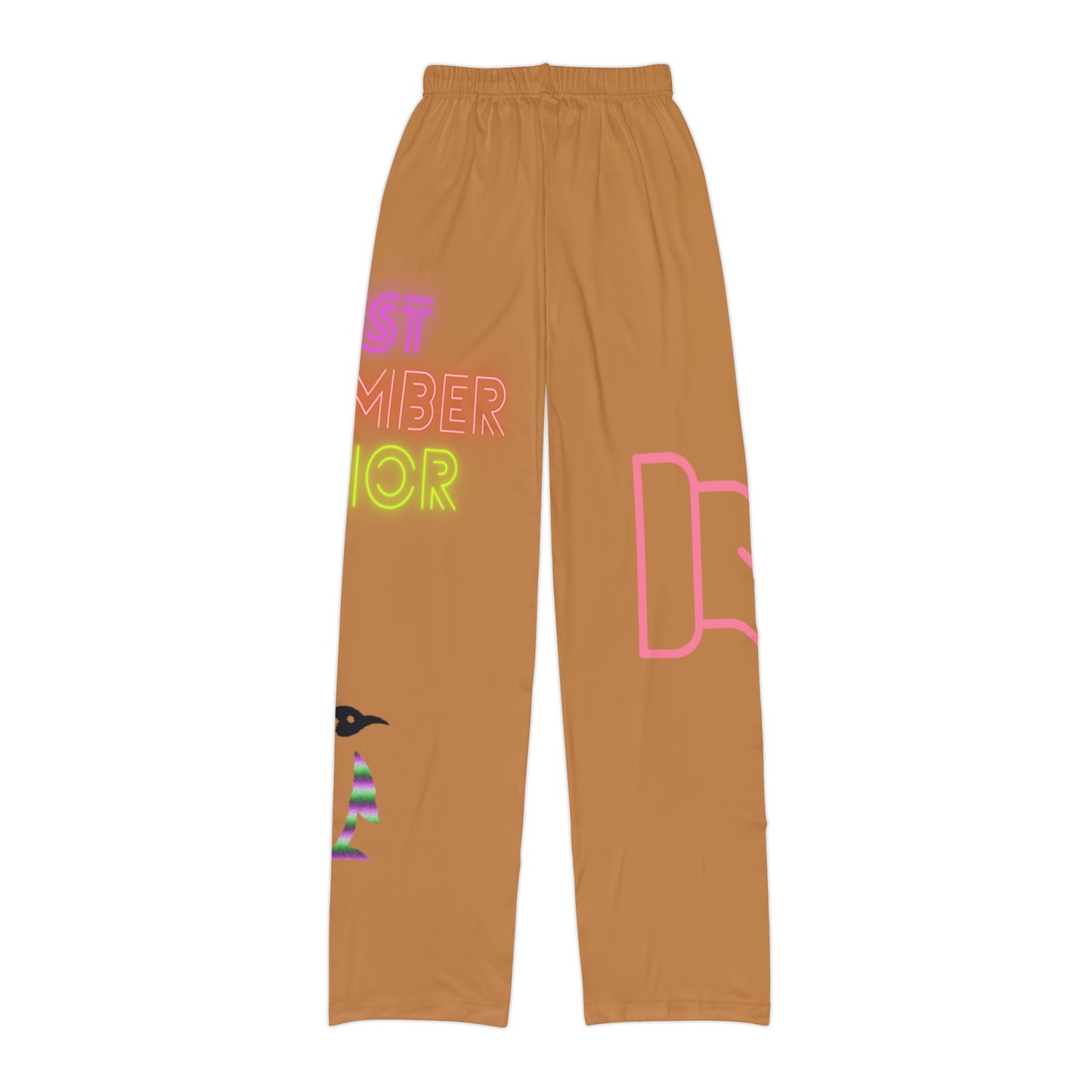 Kids Pajama Pants: Fight Cancer Lite Brown