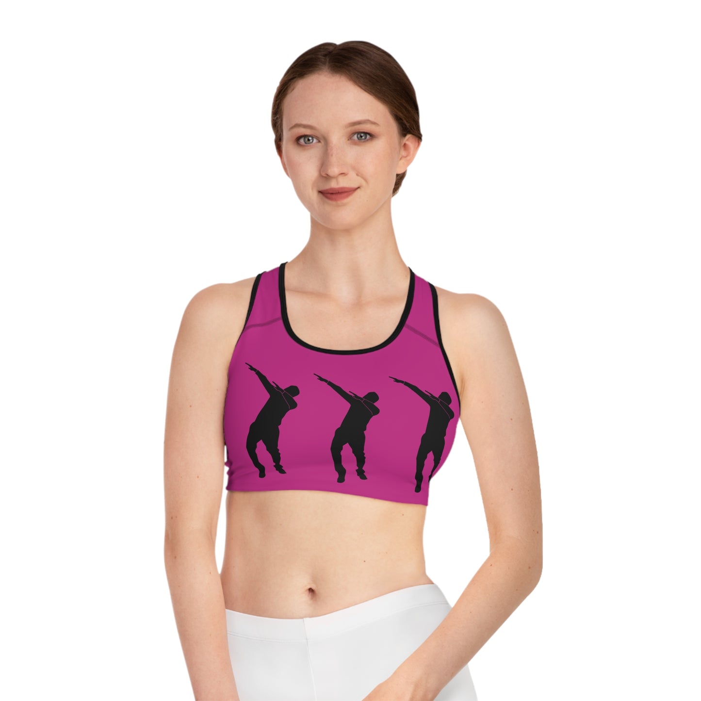 Sports Bra: Dance Pink