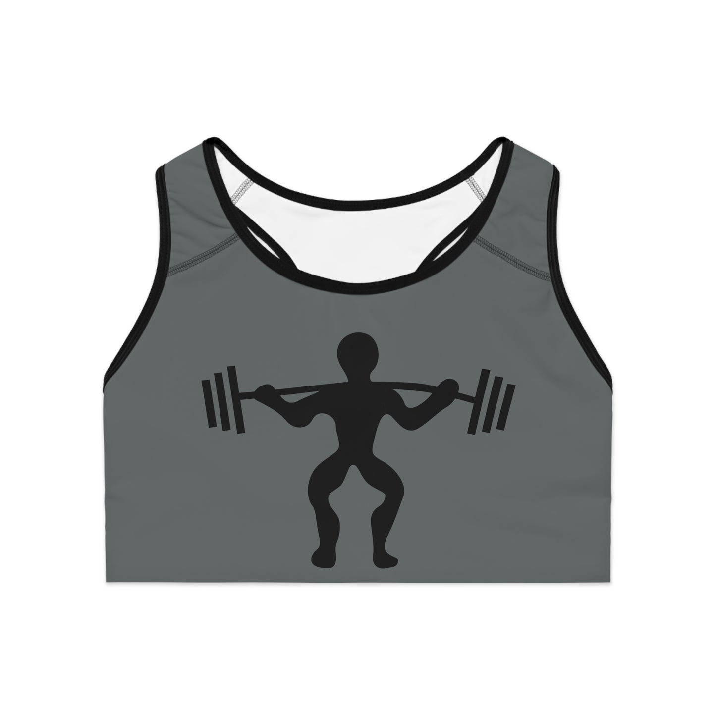 Sports Bra: Weightlifting Dark Grey