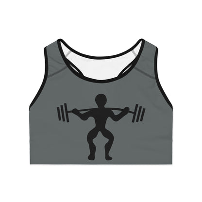 Sports Bra: Weightlifting Dark Grey