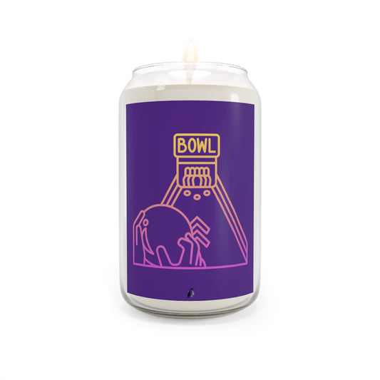 Scented Candle, 13.75oz: Bowling Purple