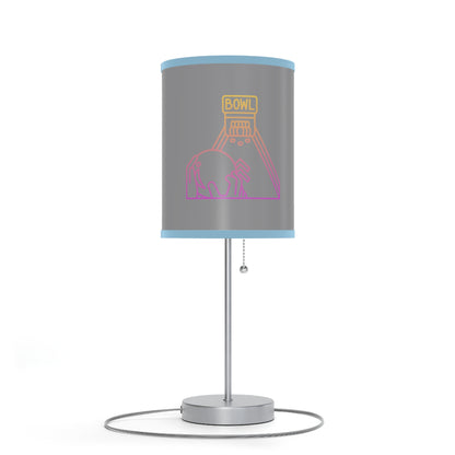 Lamp on a Stand, US|CA plug: Bowling Grey