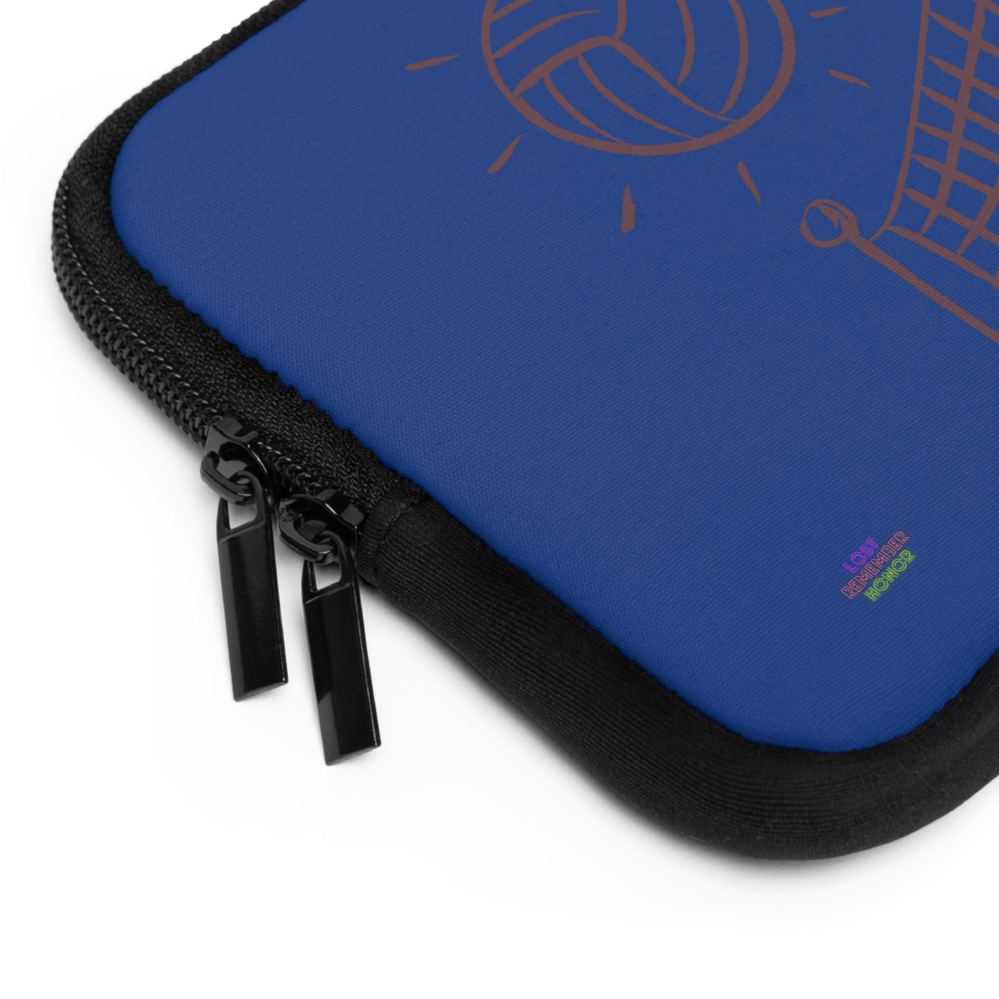 Laptop Sleeve: Volleyball Dark Blue