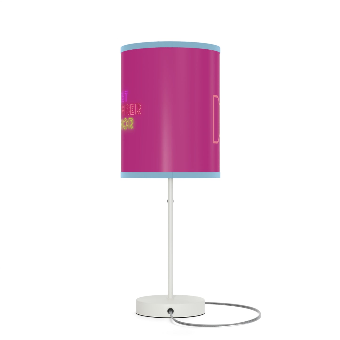 Lamp on a Stand, US|CA plug: Fight Cancer Pink